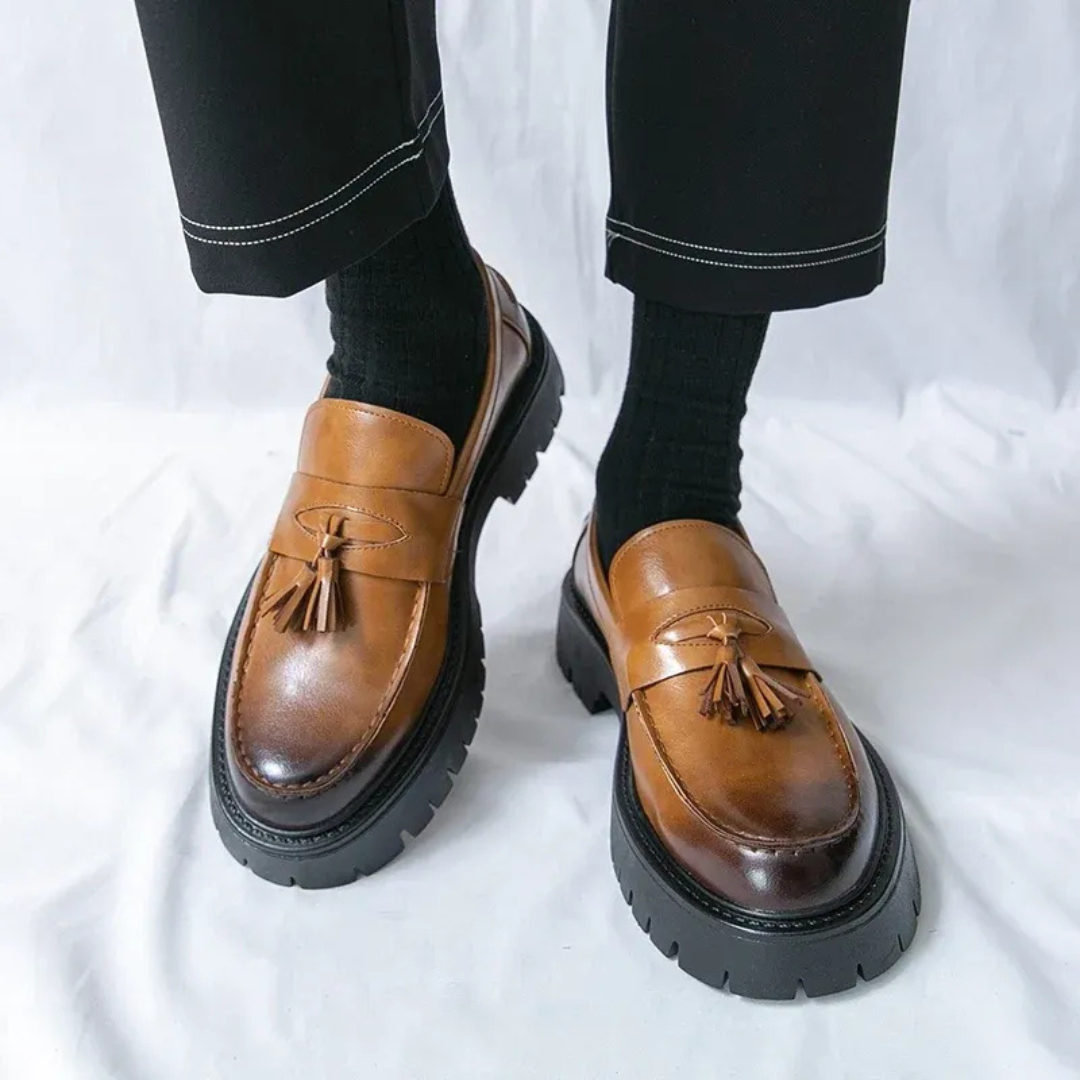 Firmino® - Mocassins Ortopédicos em Pele ⏐ Edição Premium