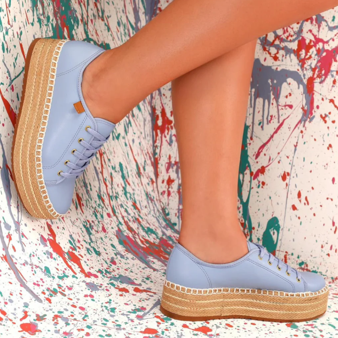 Gabriela® – Mocassins Ortopédicos de Plataforma ⏐ Edição Premium