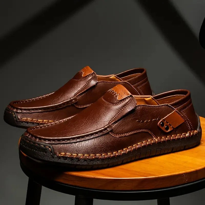 Hugo® – Sapatos Ortopédicos em Couro ⏐ Edição Premium