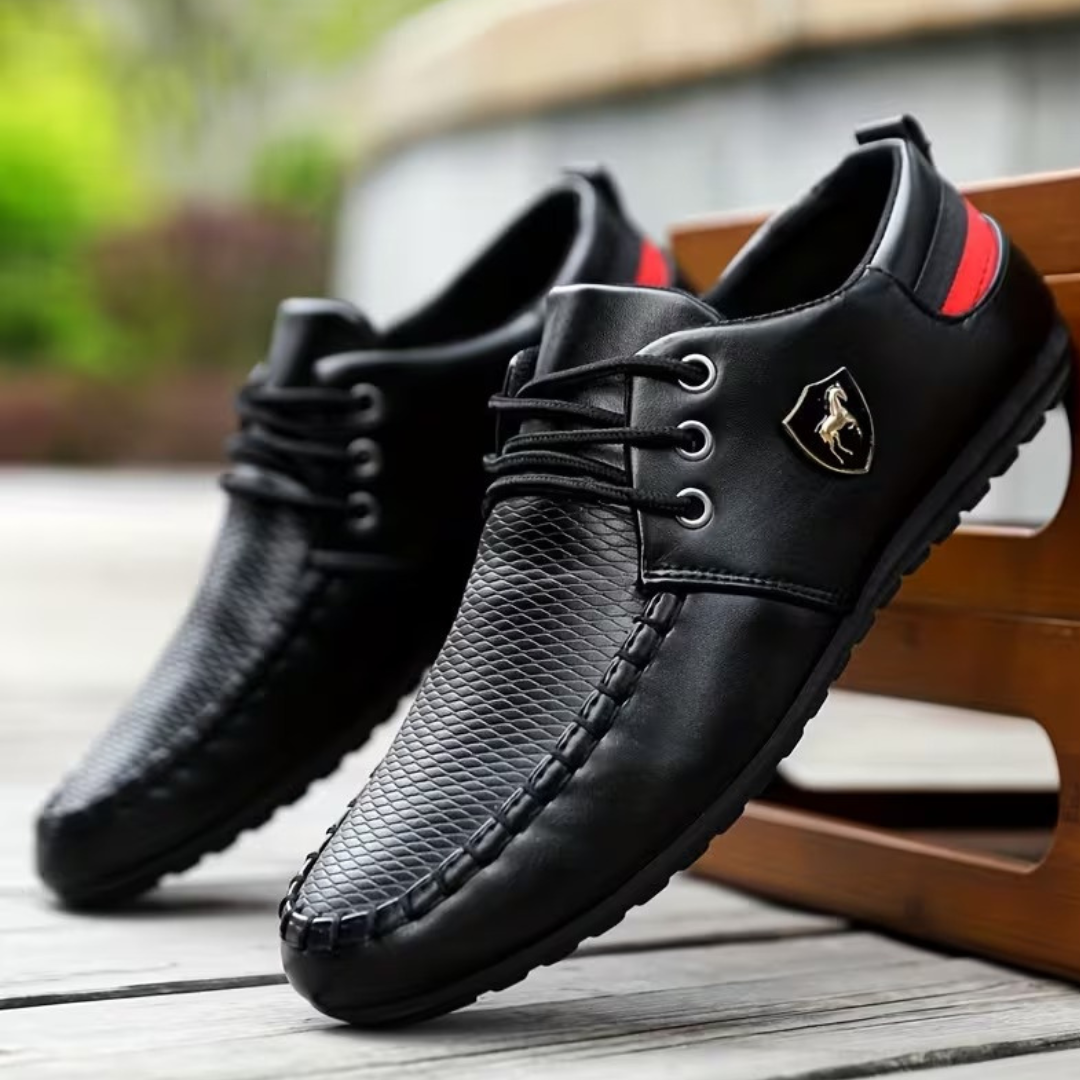 Lucas® – Sapatos Ortopédicos Casuais em Couro ⏐ Edição Premium