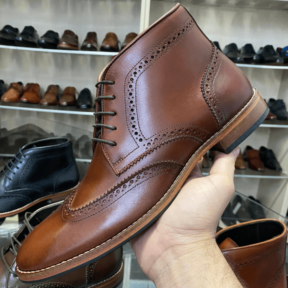 Tiago® – Botins Ortopédicos em Couro ⏐ Edição Premium