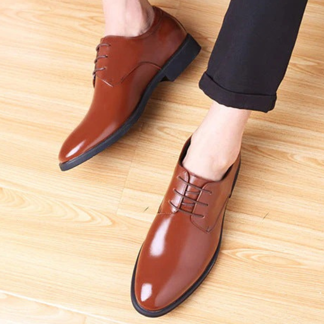 Tomás® – Sapatos Ortopédicos em Couro ⏐ Edição Premium