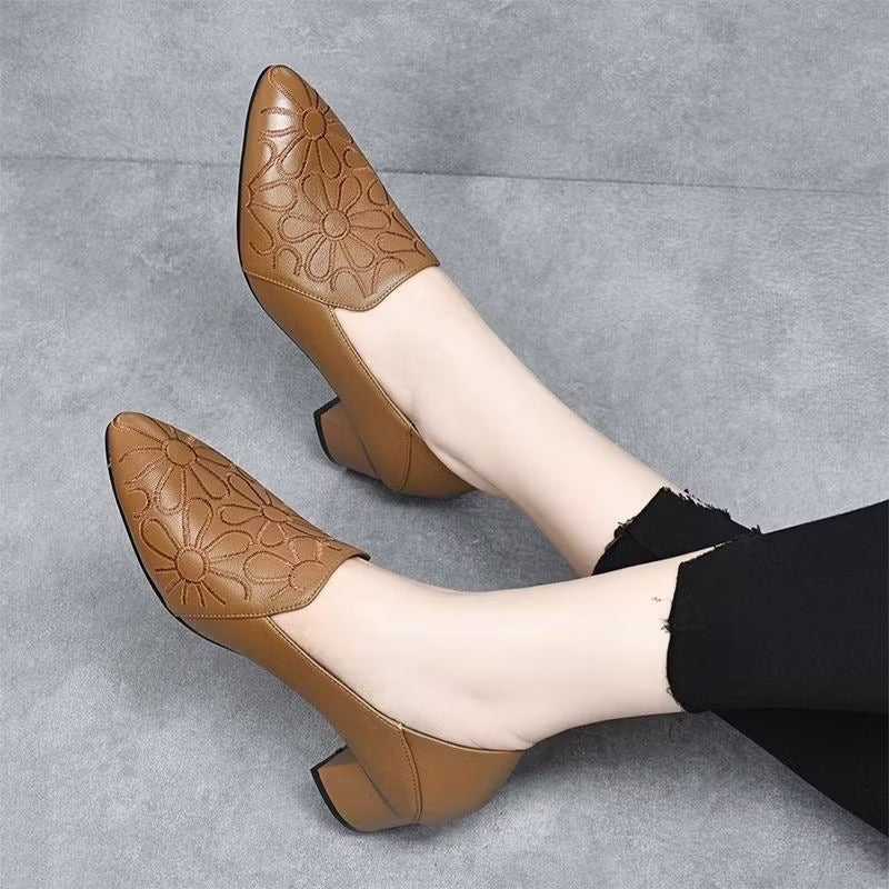 Dina® - Sapatos Ortopédicos de Couro ⏐ Edição Premium