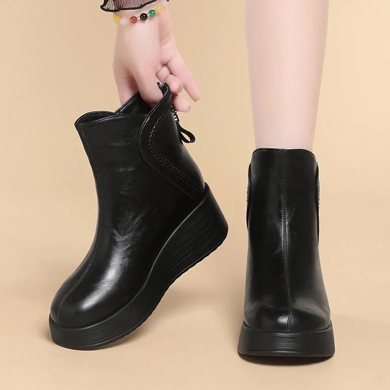 Calenia® - Botas Ortopédicas de Couro ⏐ Edição Premium
