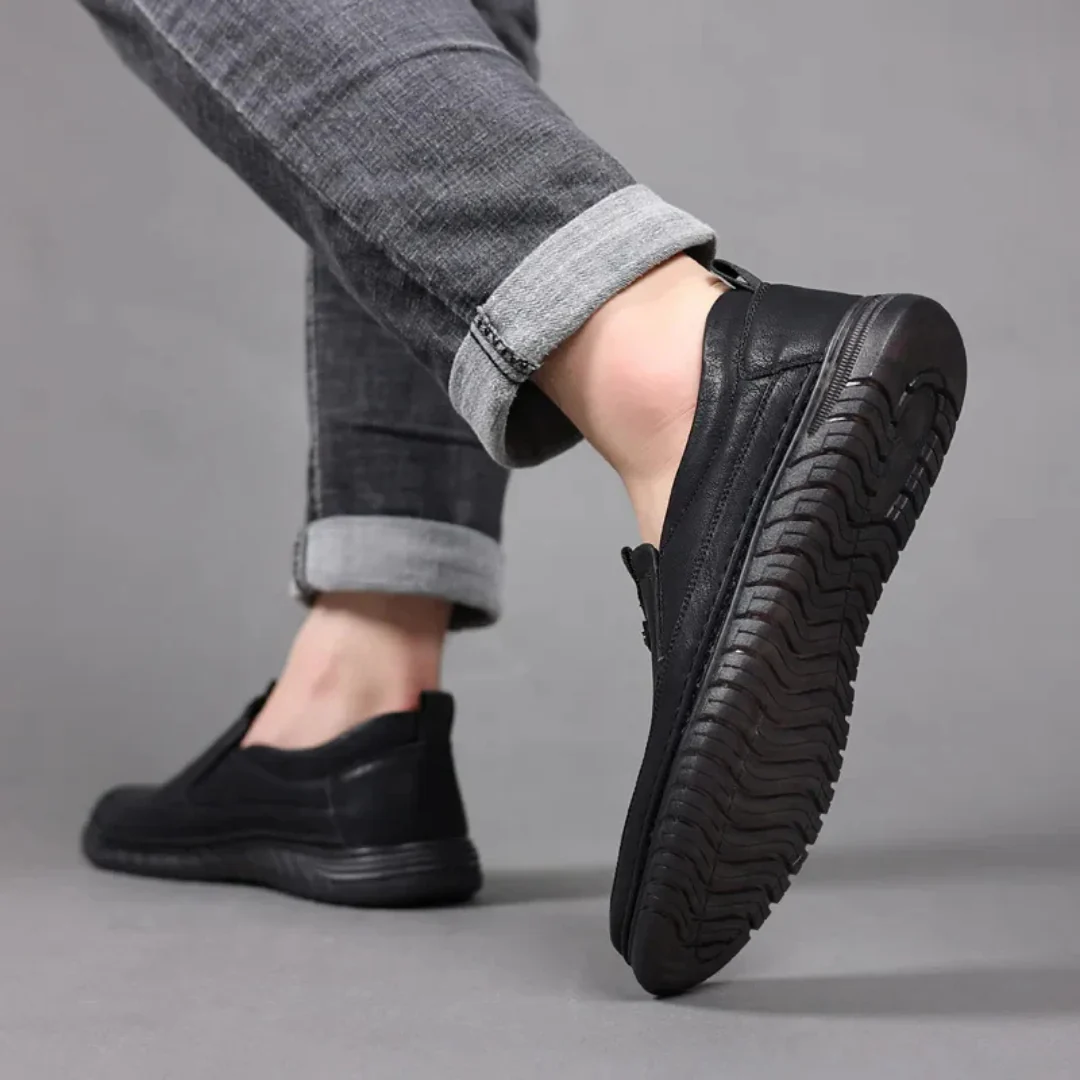 Adriano® - Mocassins Ortopédicos Casuais em Couro ⏐ Edição Premium