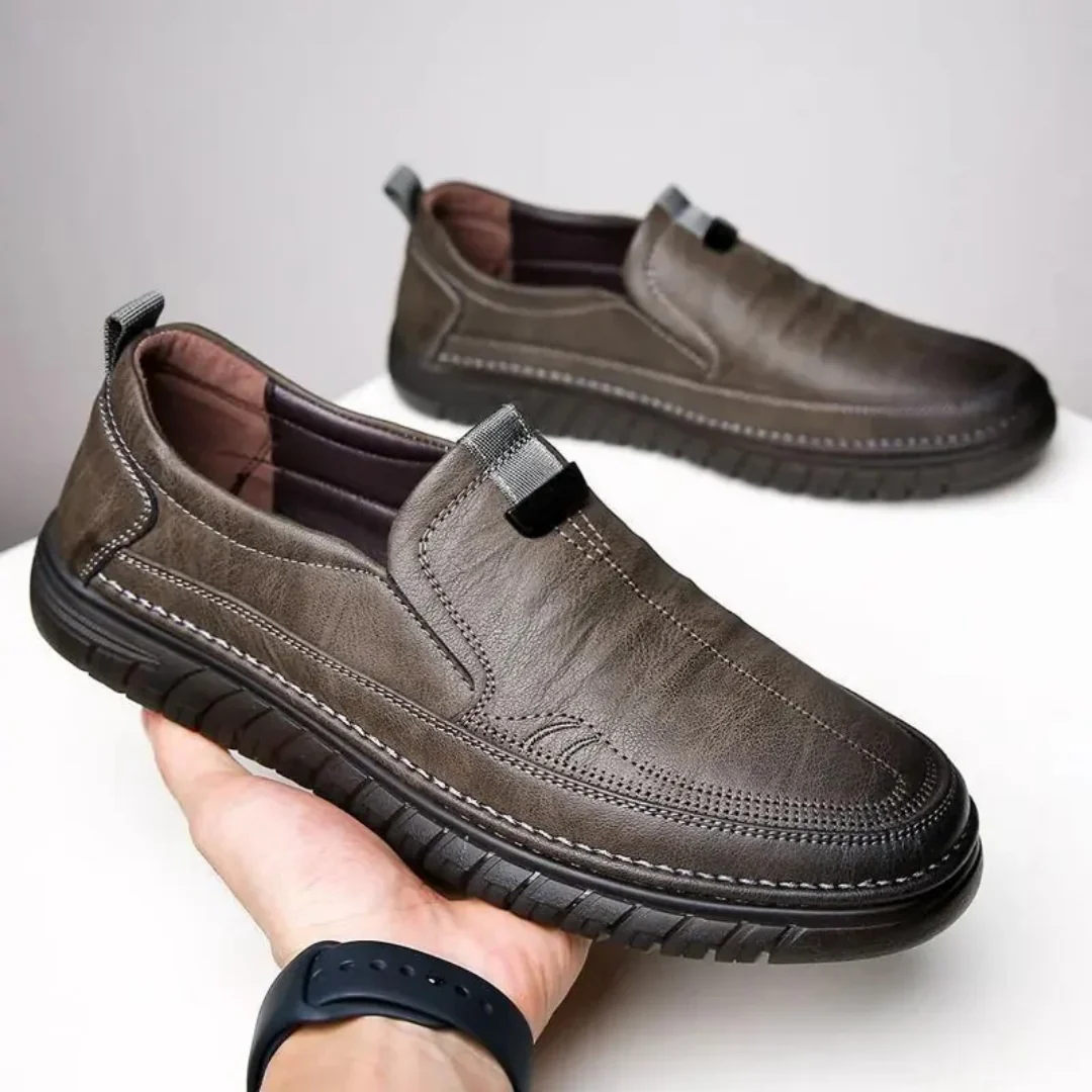 Adriano® - Mocassins Ortopédicos Casuais em Couro ⏐ Edição Premium