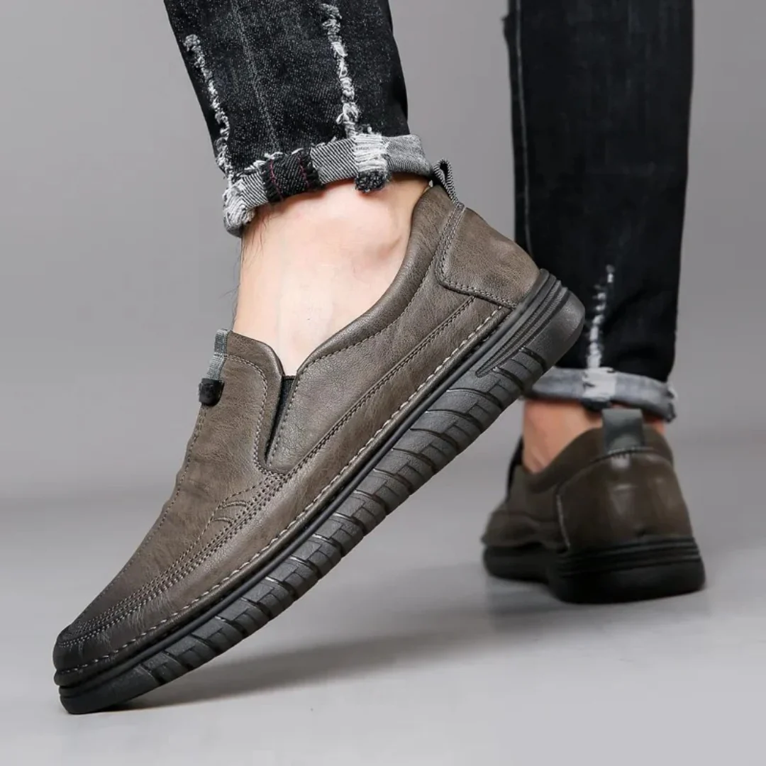 Adriano® - Mocassins Ortopédicos Casuais em Couro ⏐ Edição Premium