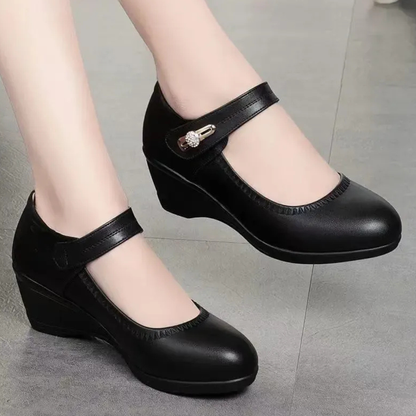 Ana® – Sapatos Ortopédicos em Couro ⏐ Edição Premium