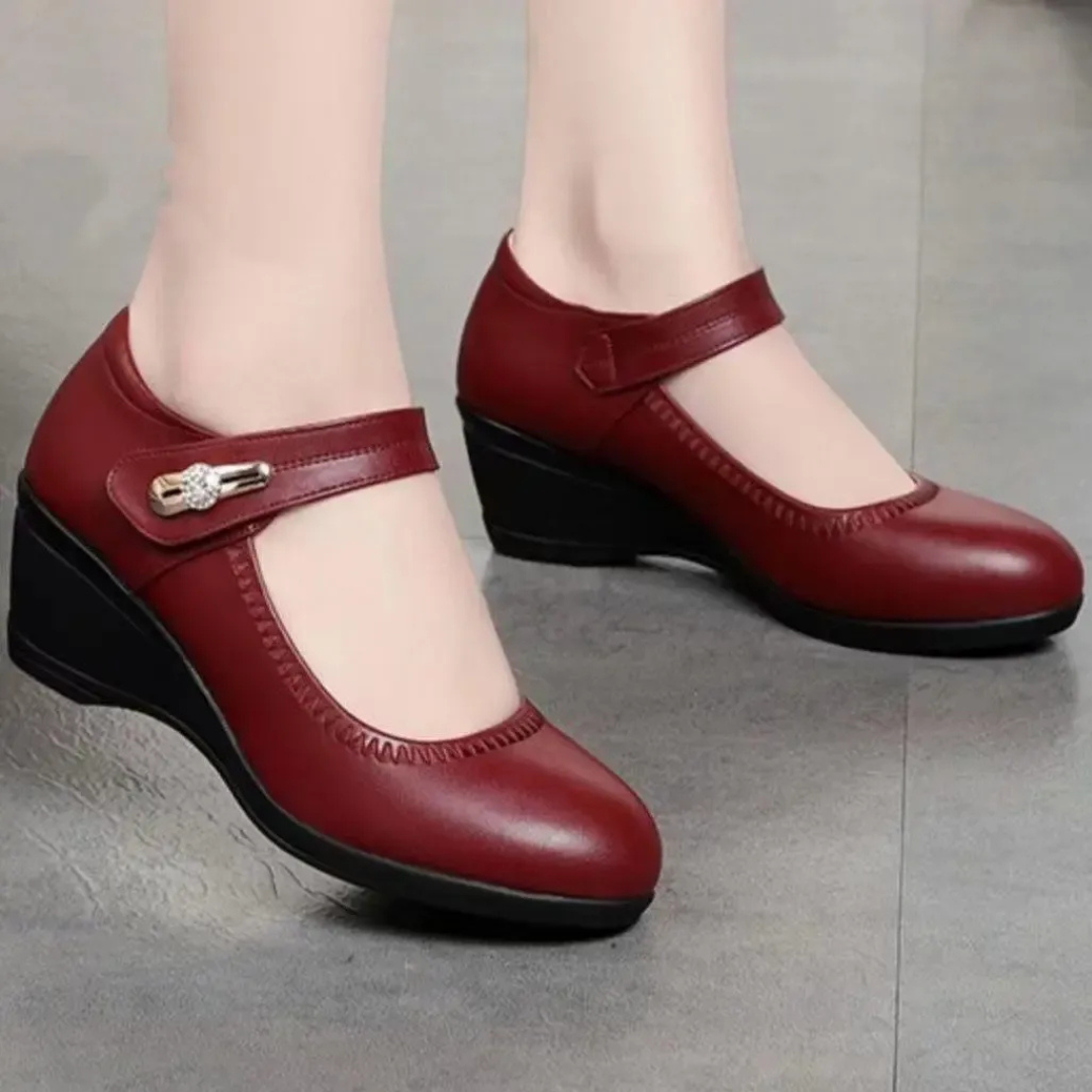 Ana® – Sapatos Ortopédicos em Couro ⏐ Edição Premium