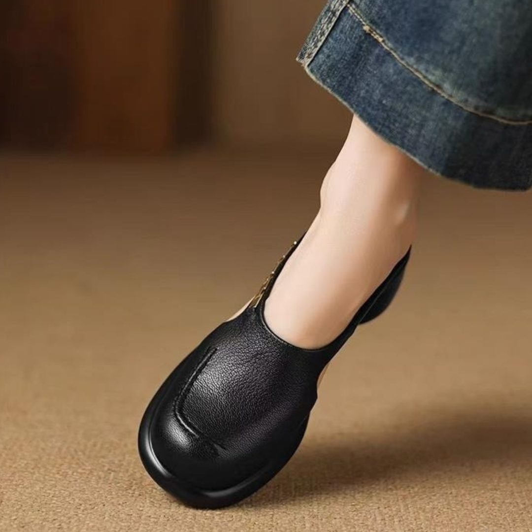 Caetana® - Sapatos Ortopédicos em Pele ⏐ Edição Premium