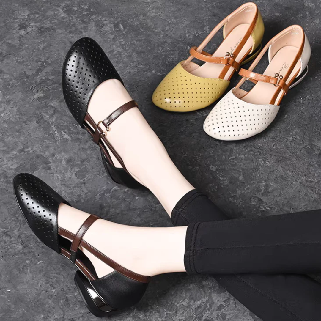 Carolina® – Sapatos Ortopédicos Estilo Mary Jane ⏐ Edição Premium