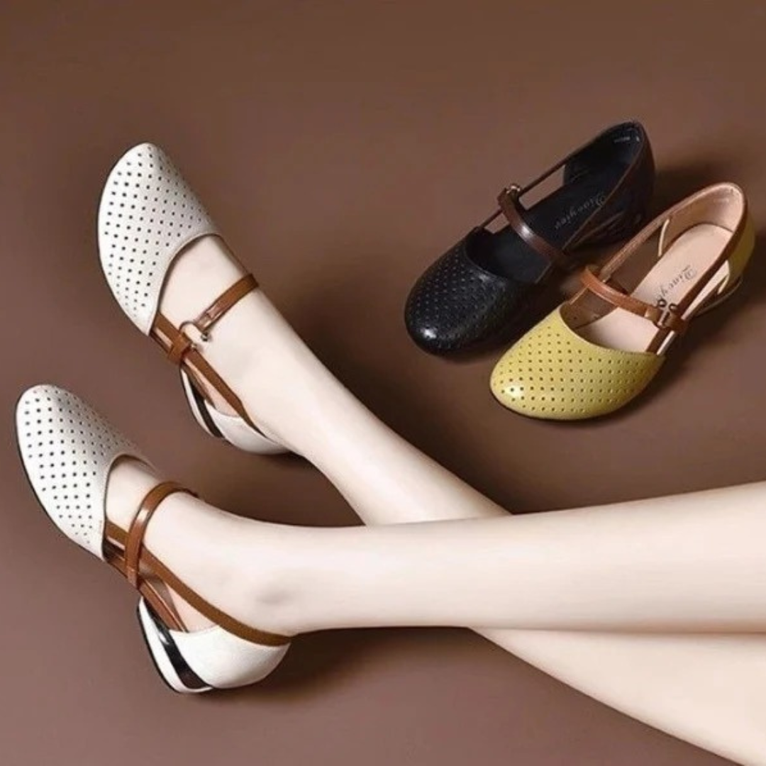 Carolina® – Sapatos Ortopédicos Estilo Mary Jane ⏐ Edição Premium