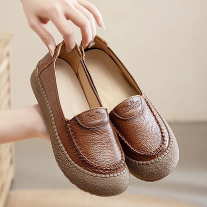 Cidália® - Sapatos Ortopédicos em Pele ⏐ Edição Premium