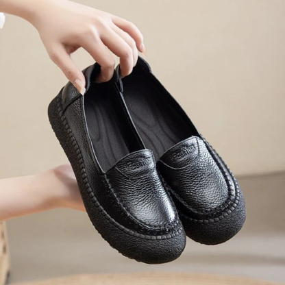 Cidália® - Sapatos Ortopédicos em Pele ⏐ Edição Premium