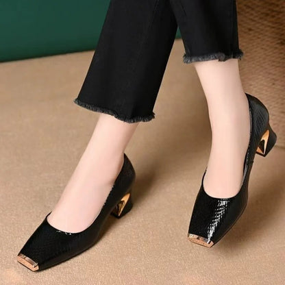 Clara® – Sapatos Ortopédicos Elegantes em Pele ⏐ Edição Premium