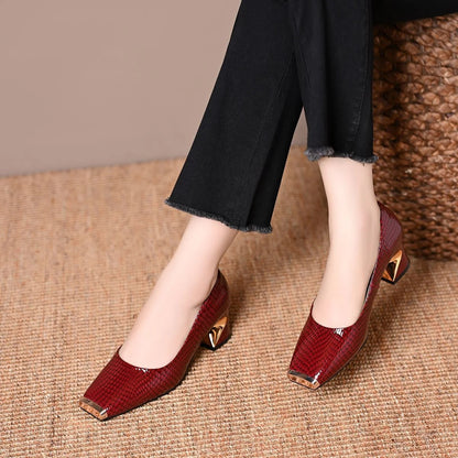 Clara® – Sapatos Ortopédicos Elegantes em Pele ⏐ Edição Premium
