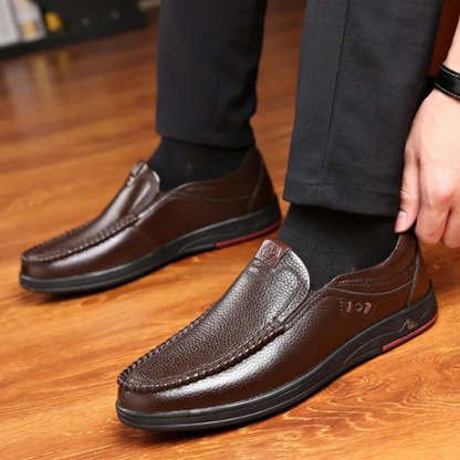 Cláudio® - Mocassins Ortopédicos em Couro ⏐ Edição Premium
