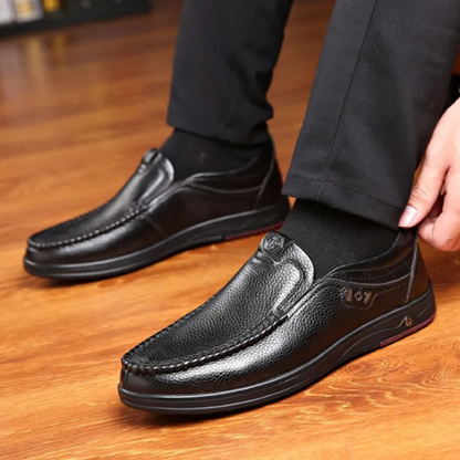 Cláudio® - Mocassins Ortopédicos em Couro ⏐ Edição Premium