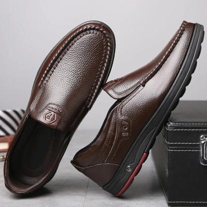 Cláudio® - Mocassins Ortopédicos em Couro ⏐ Edição Premium