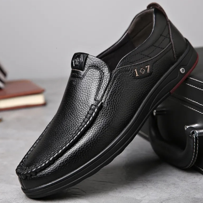 Cláudio® - Mocassins Ortopédicos em Couro ⏐ Edição Premium