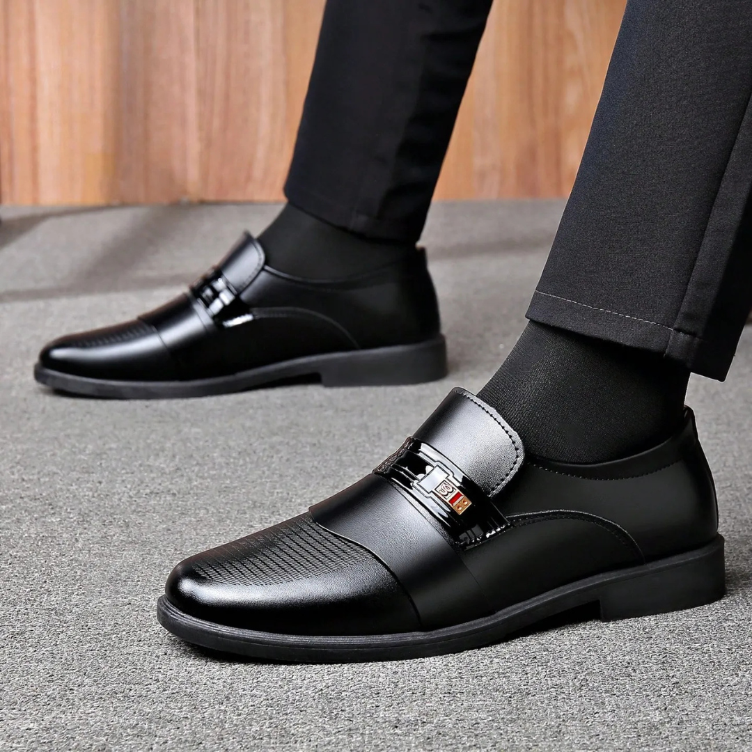 Emanuel® - Mocassins Ortopédicos em Couro ⏐ Edição Premium