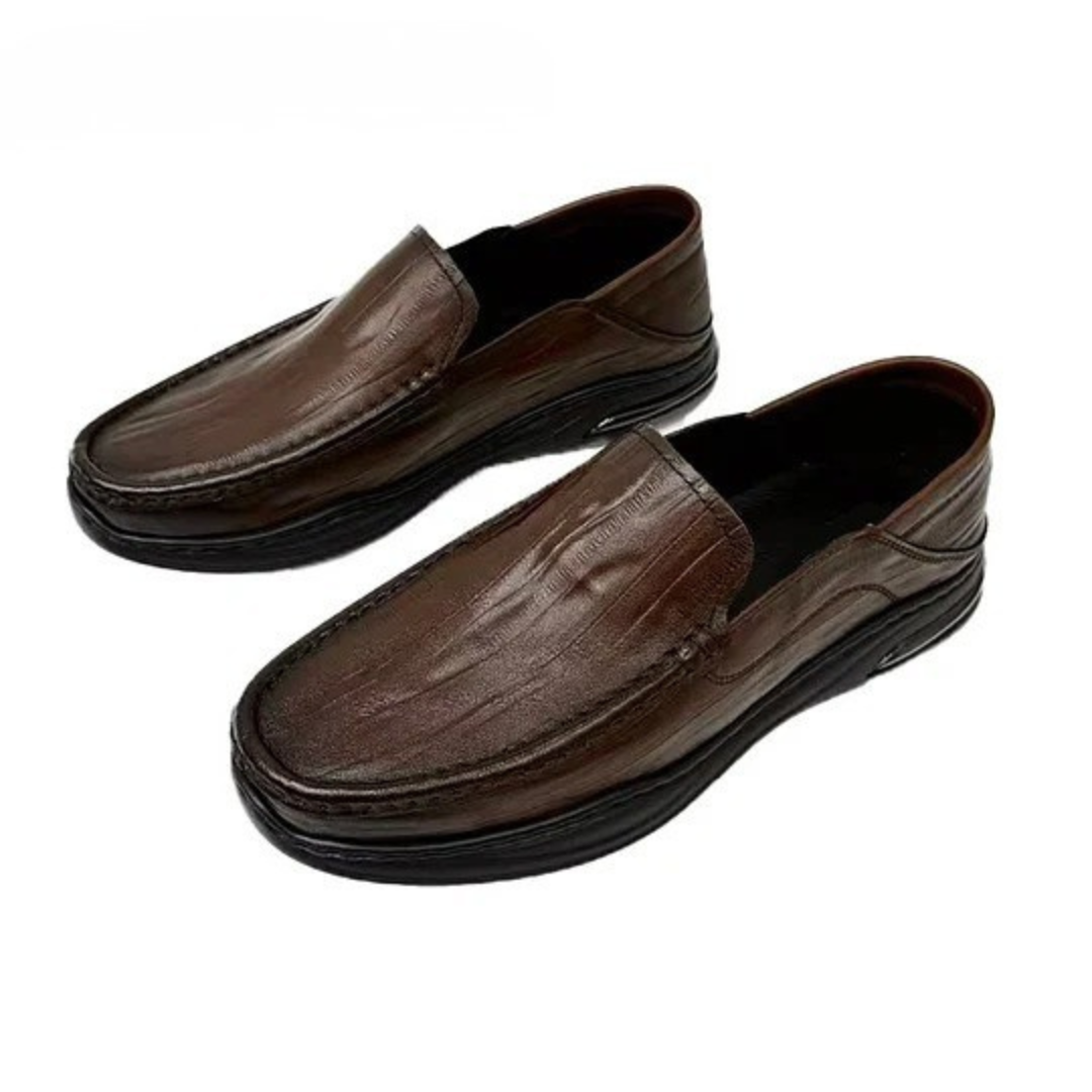 Enzo® - Mocassins Ortopédicos em Pele ⏐ Edição Premium
