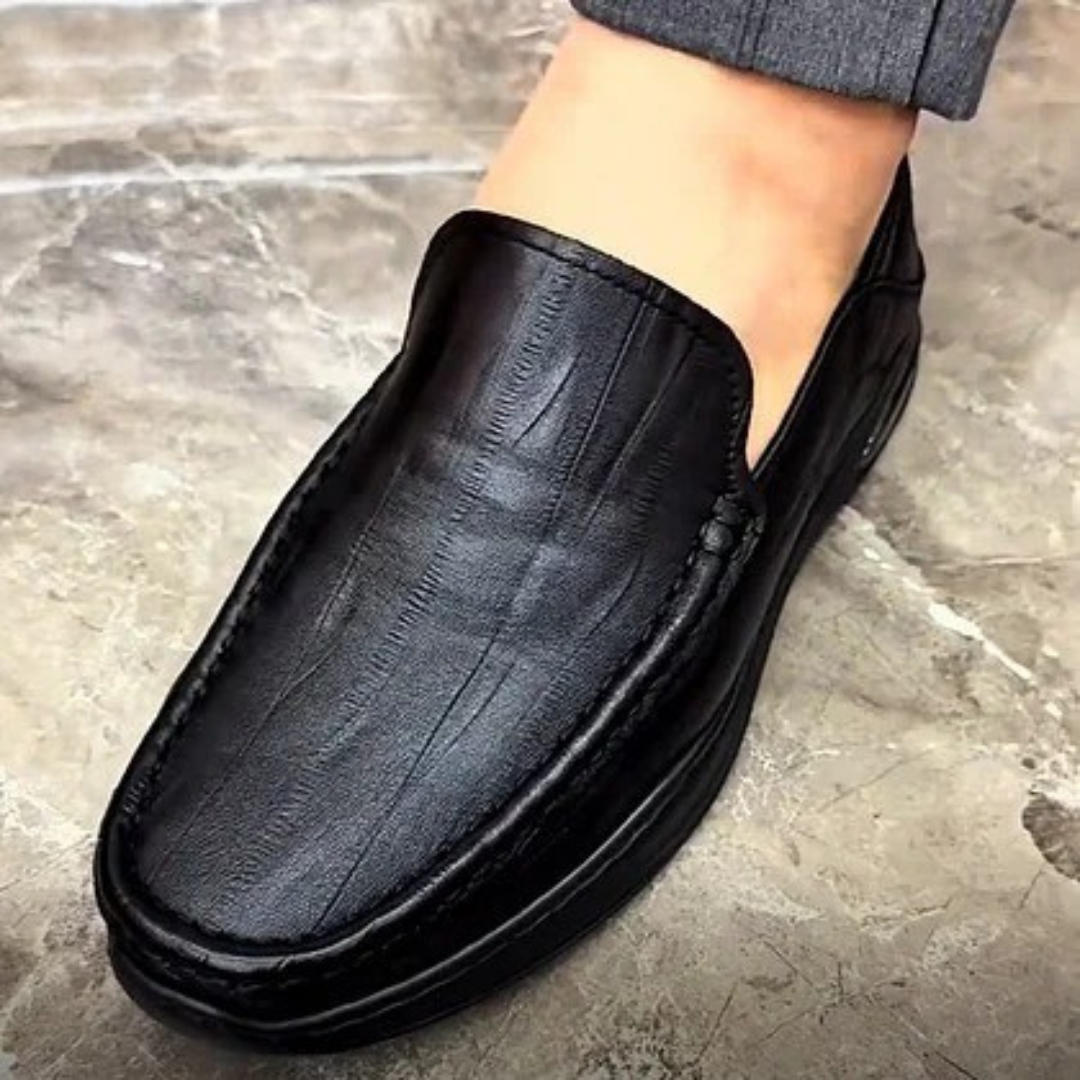 Enzo® - Mocassins Ortopédicos em Pele ⏐ Edição Premium