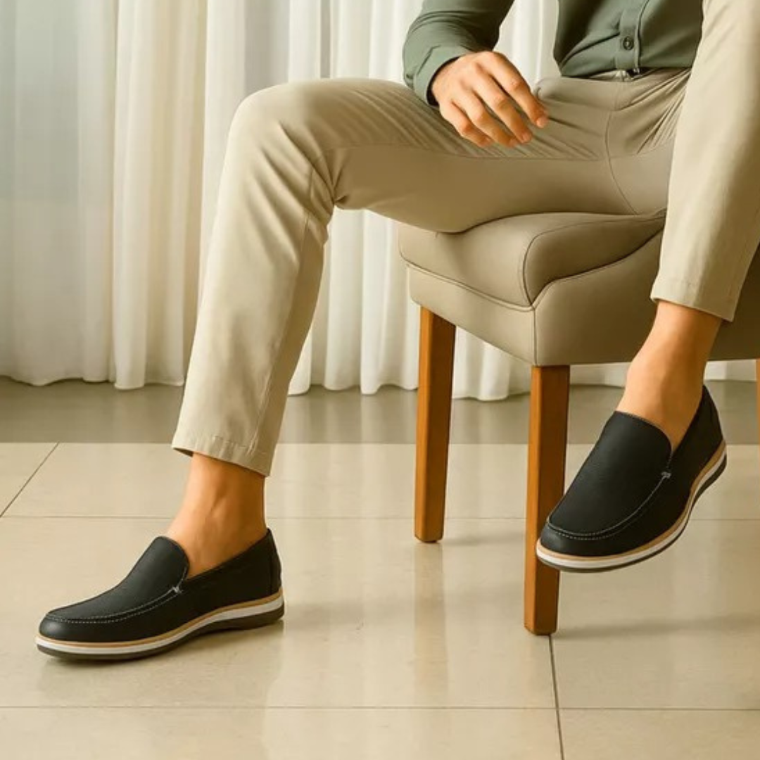 Fernando® – Sapatos Ortopédicos em Couro ⏐ Edição Premium