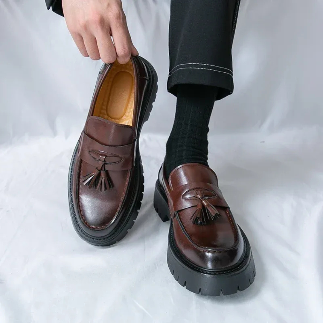 Firmino® - Mocassins Ortopédicos em Pele ⏐ Edição Premium