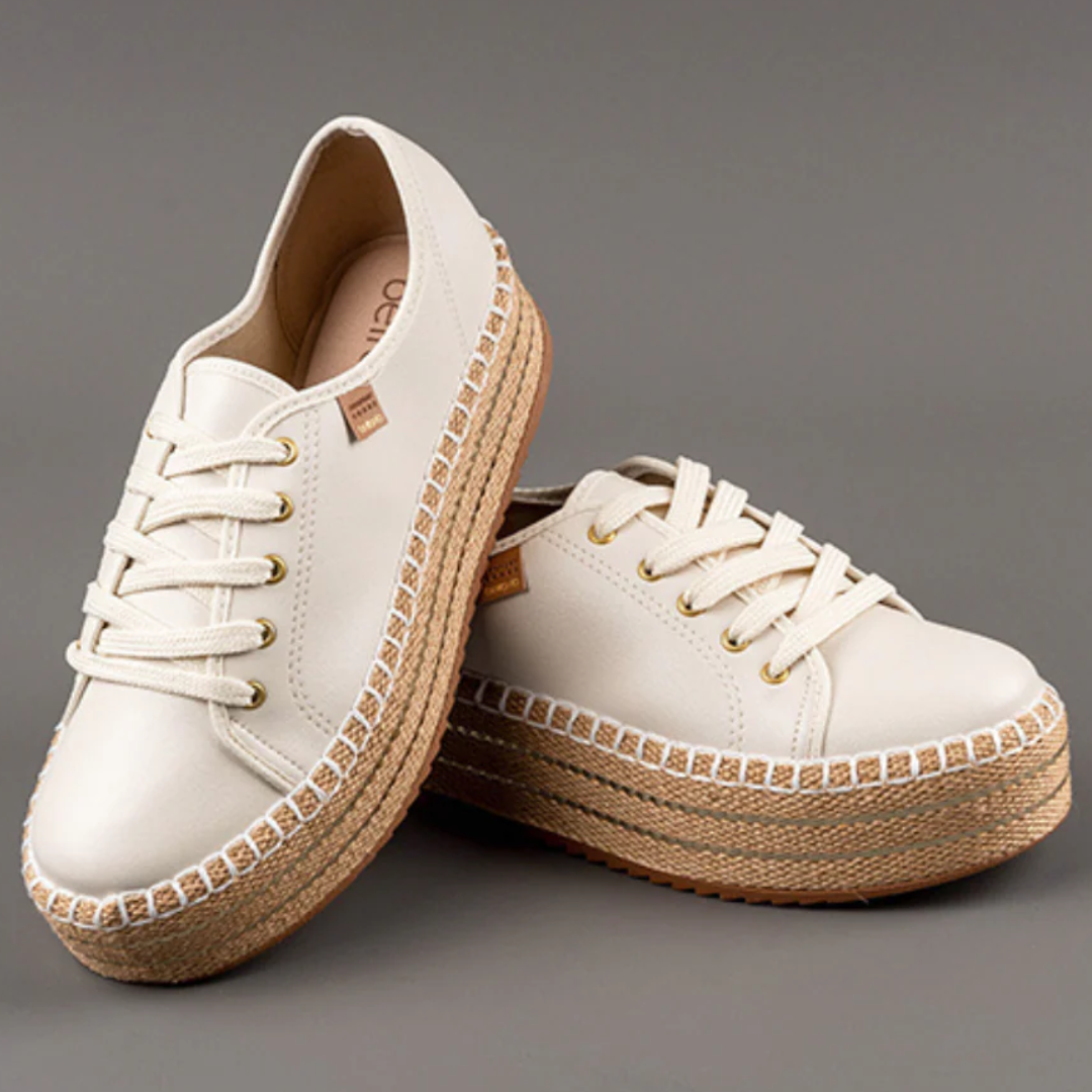 Gabriela® – Mocassins Ortopédicos de Plataforma ⏐ Edição Premium