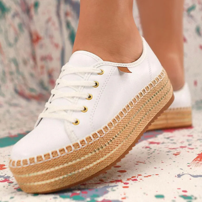 Gabriela® – Mocassins Ortopédicos de Plataforma ⏐ Edição Premium