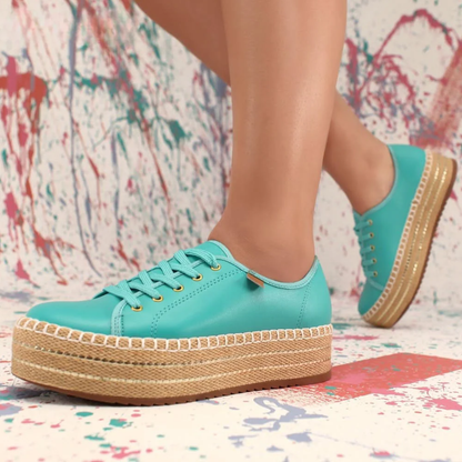 Gabriela® – Mocassins Ortopédicos de Plataforma ⏐ Edição Premium