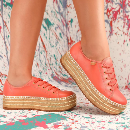 Gabriela® – Mocassins Ortopédicos de Plataforma ⏐ Edição Premium