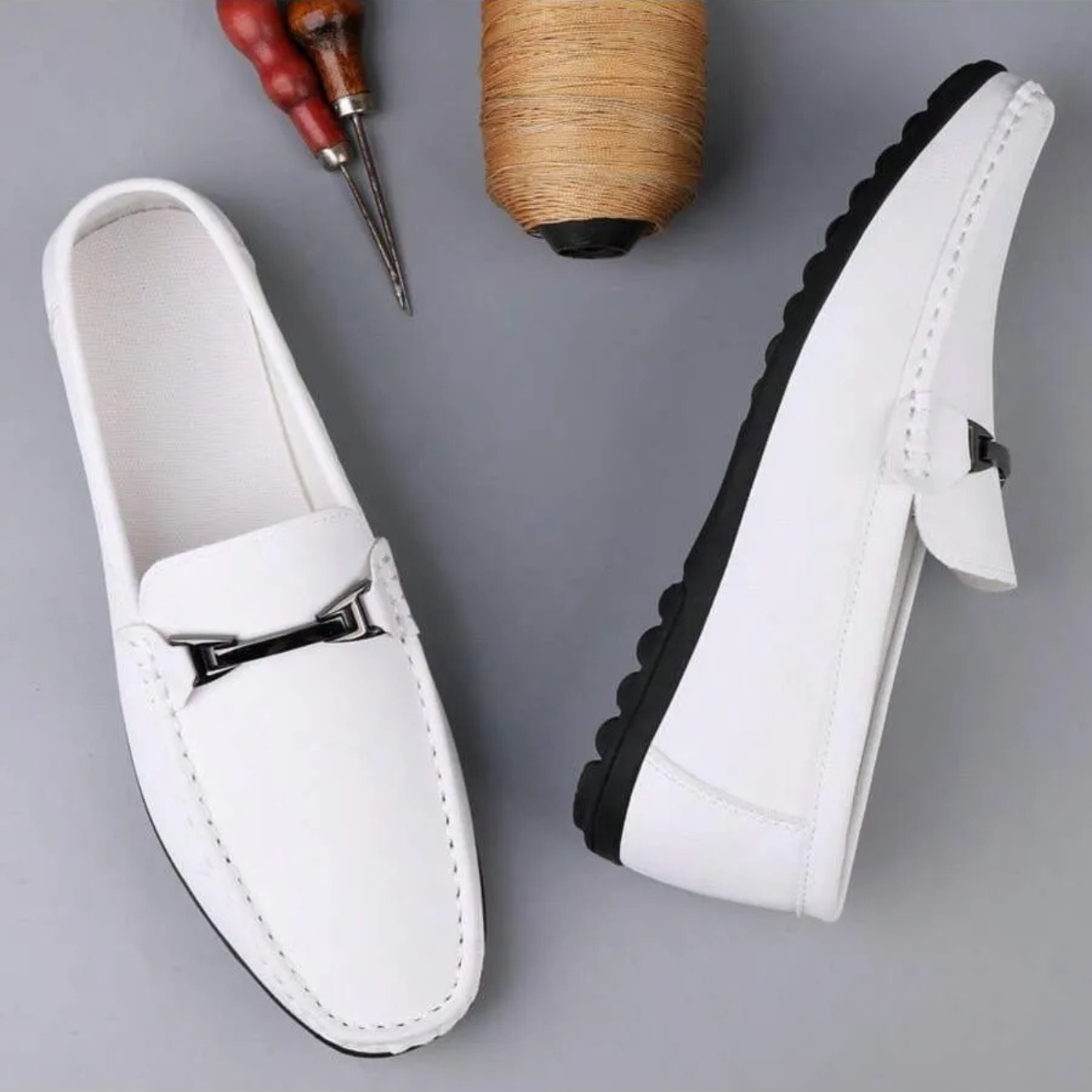 Gaspar® - Mocassins Ortopédicos em Pele ⏐ Edição Premium
