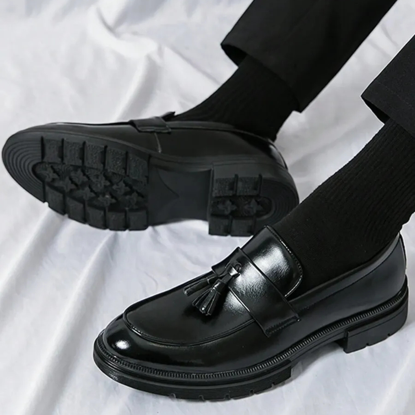 Inácio® - Mocassins Ortopédicos em Couro ⏐ Edição Premium