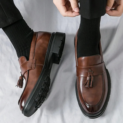 Inácio® - Mocassins Ortopédicos em Couro ⏐ Edição Premium