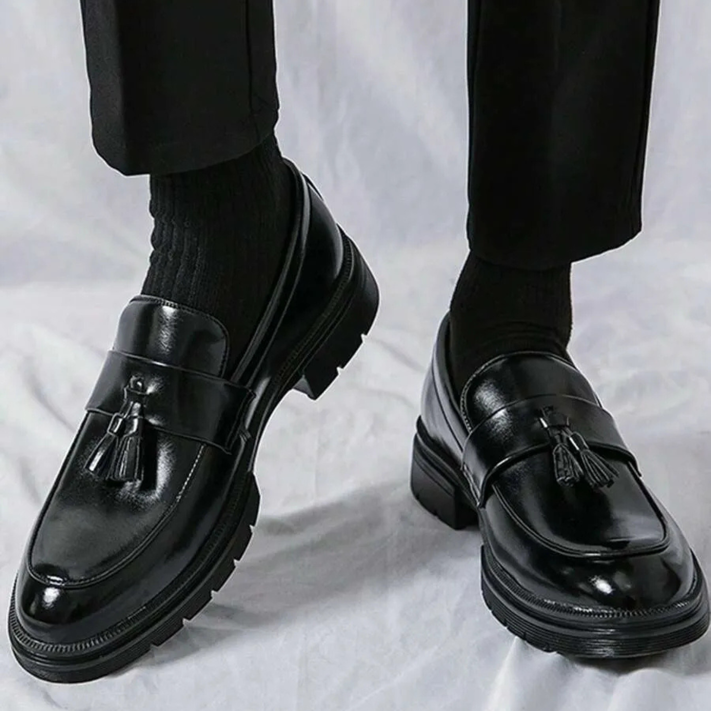 Inácio® - Mocassins Ortopédicos em Couro ⏐ Edição Premium