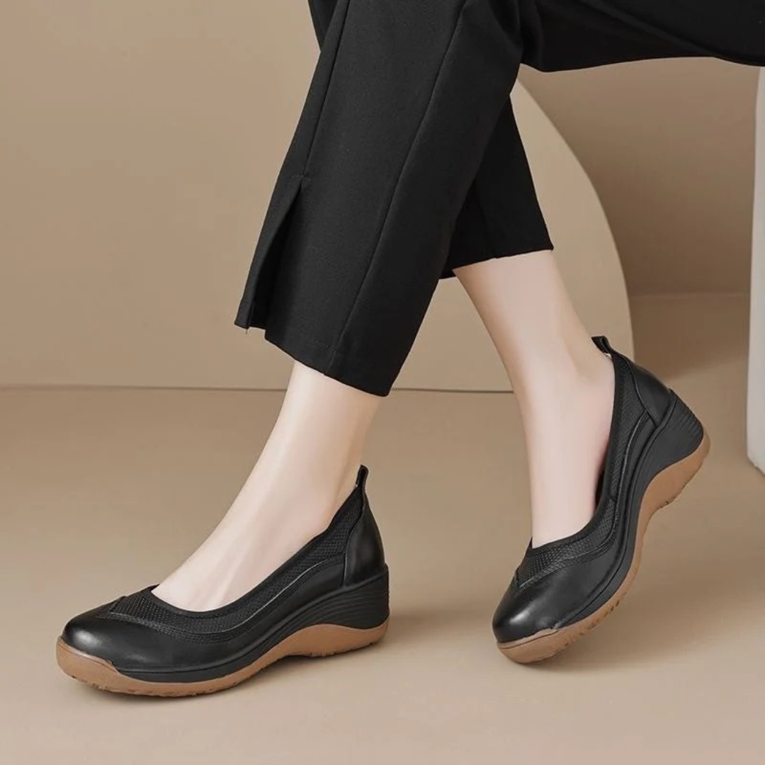 Irina® - Sapatos Ortopédicos Casuais em Pele ⏐ Edição Premium