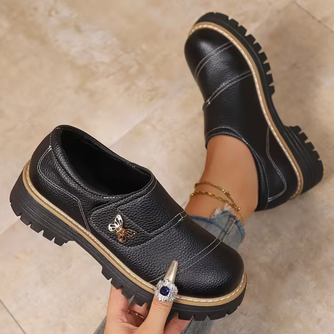 Isabel® – Sapatos Ortopédicos em Pele ⏐ Edição Premium