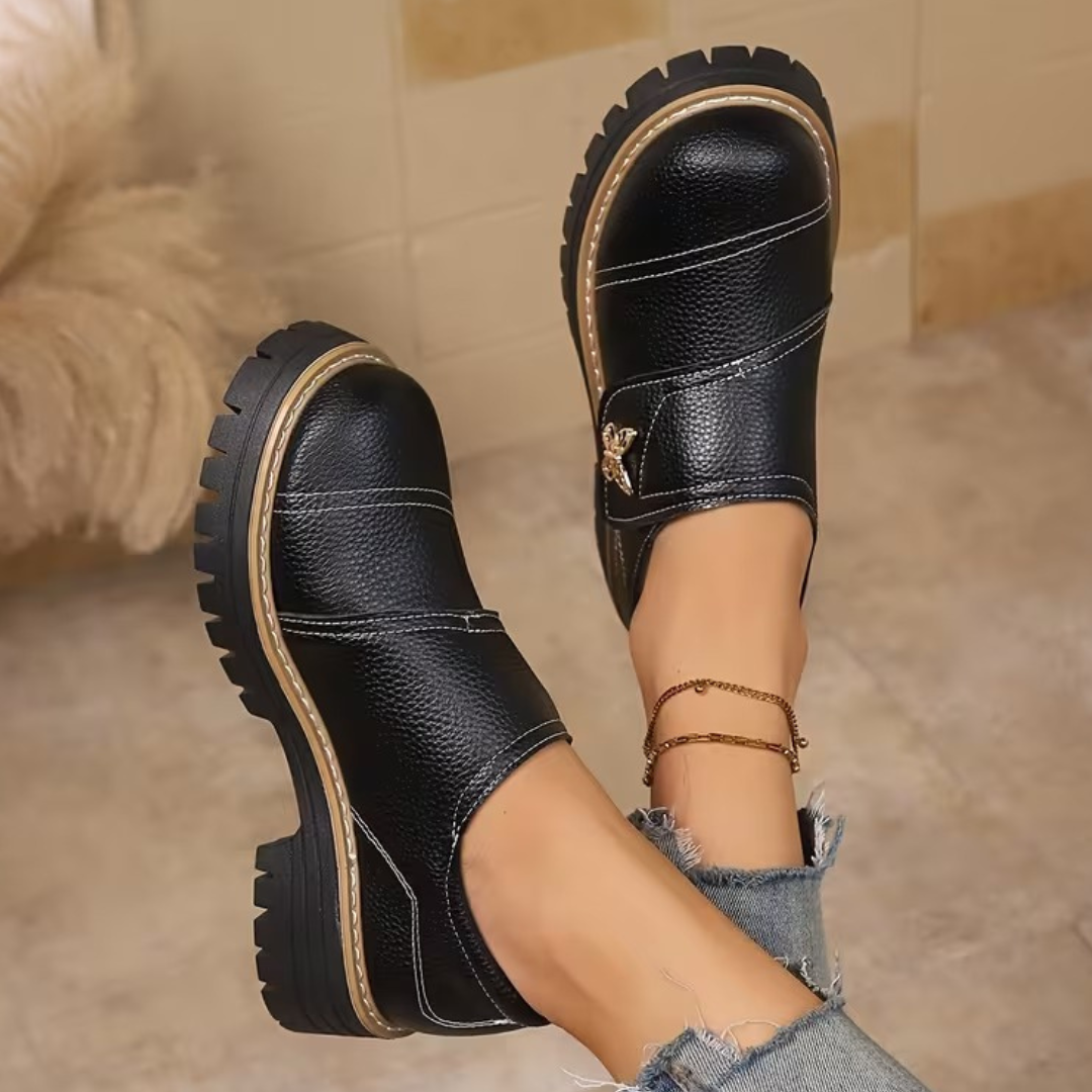 Isabel® – Sapatos Ortopédicos em Pele ⏐ Edição Premium