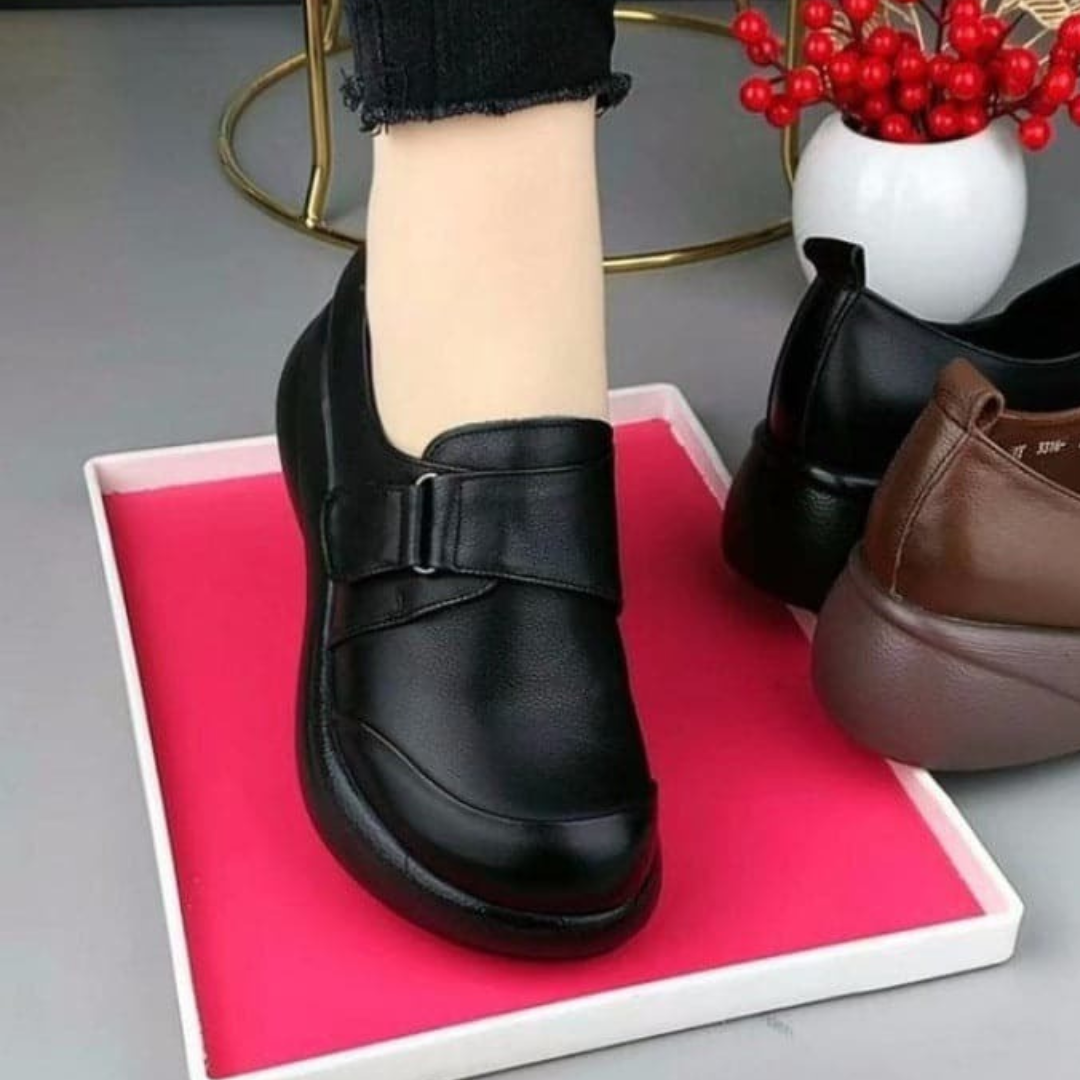 Leonor® – Sapatos Ortopédicos em Couro ⏐ Edição Premium