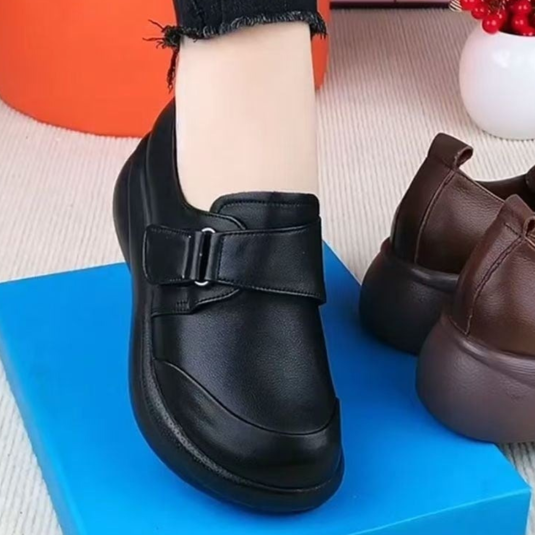 Leonor® – Sapatos Ortopédicos em Couro ⏐ Edição Premium