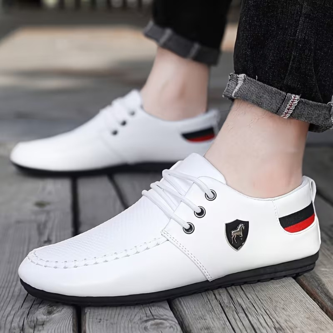 Lucas® – Sapatos Ortopédicos Casuais em Couro ⏐ Edição Premium