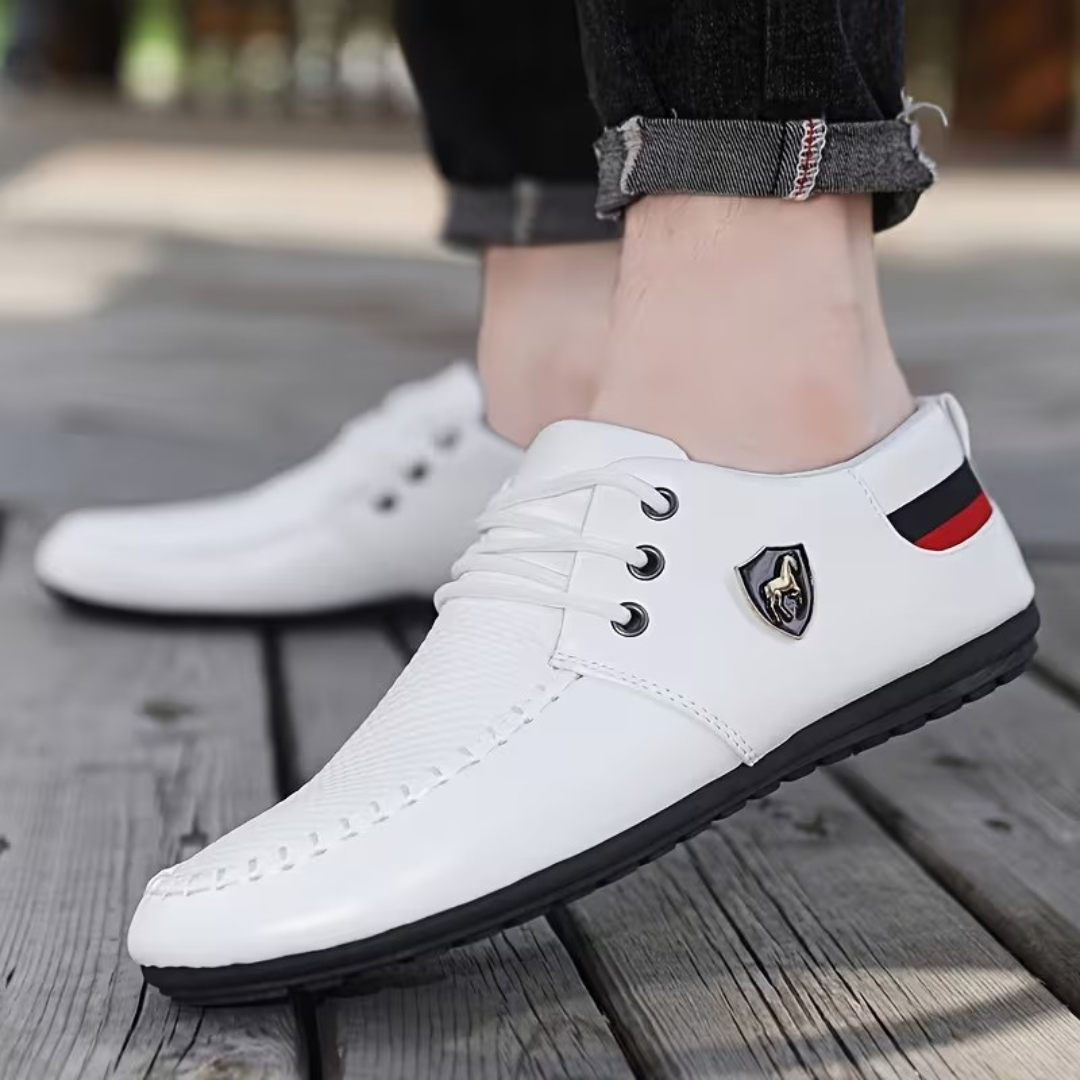 Lucas® – Sapatos Ortopédicos Casuais em Couro ⏐ Edição Premium
