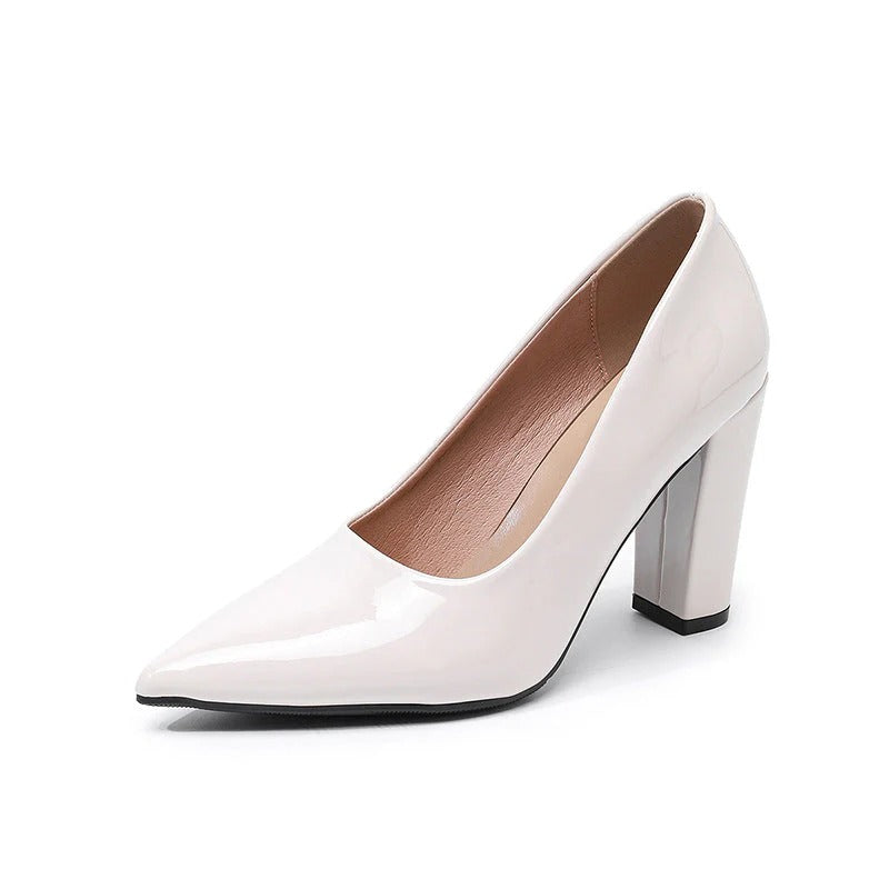Mariana® – Sapatos Ortopédicos Elegantes em Charol ⏐ Edição Premium