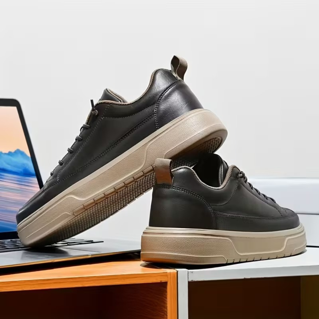 Mário® - Sapatos Ortopédicos Casuais em Couro ⏐ Edição Premium