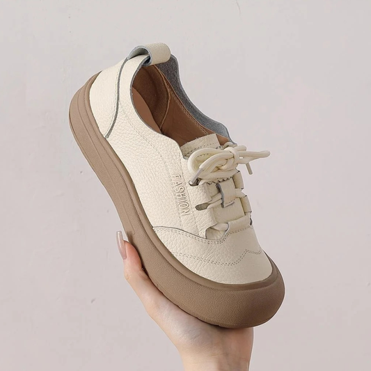 Nádia® - Sapatos Ortopédicos Casuais em Pele ⏐ Edição Premium