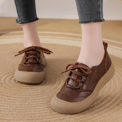 Nádia® - Sapatos Ortopédicos Casuais em Pele ⏐ Edição Premium