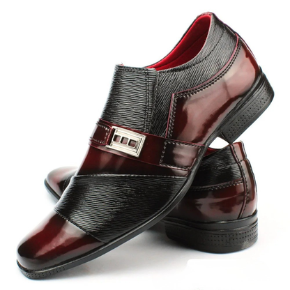 Pedro® – Sapatos Ortopédicos Elegantes em Couro ⏐ Edição Premium