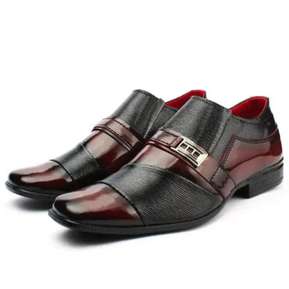 Pedro® – Sapatos Ortopédicos Elegantes em Couro ⏐ Edição Premium